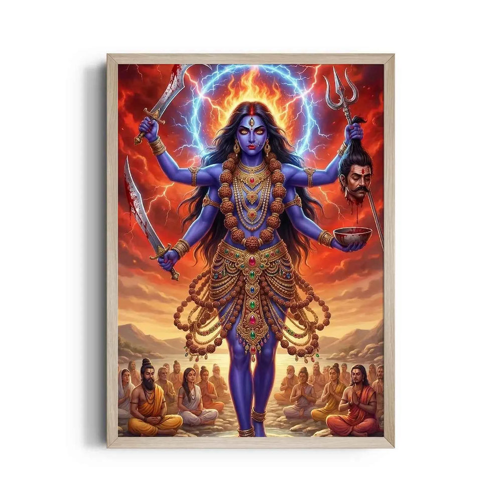 Kali Khadga Dharini Sadhaka