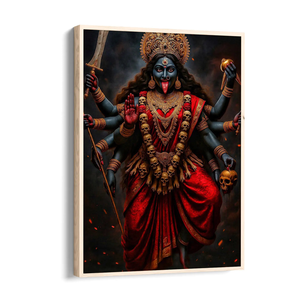 Kali Mahavidya Rakta Saree