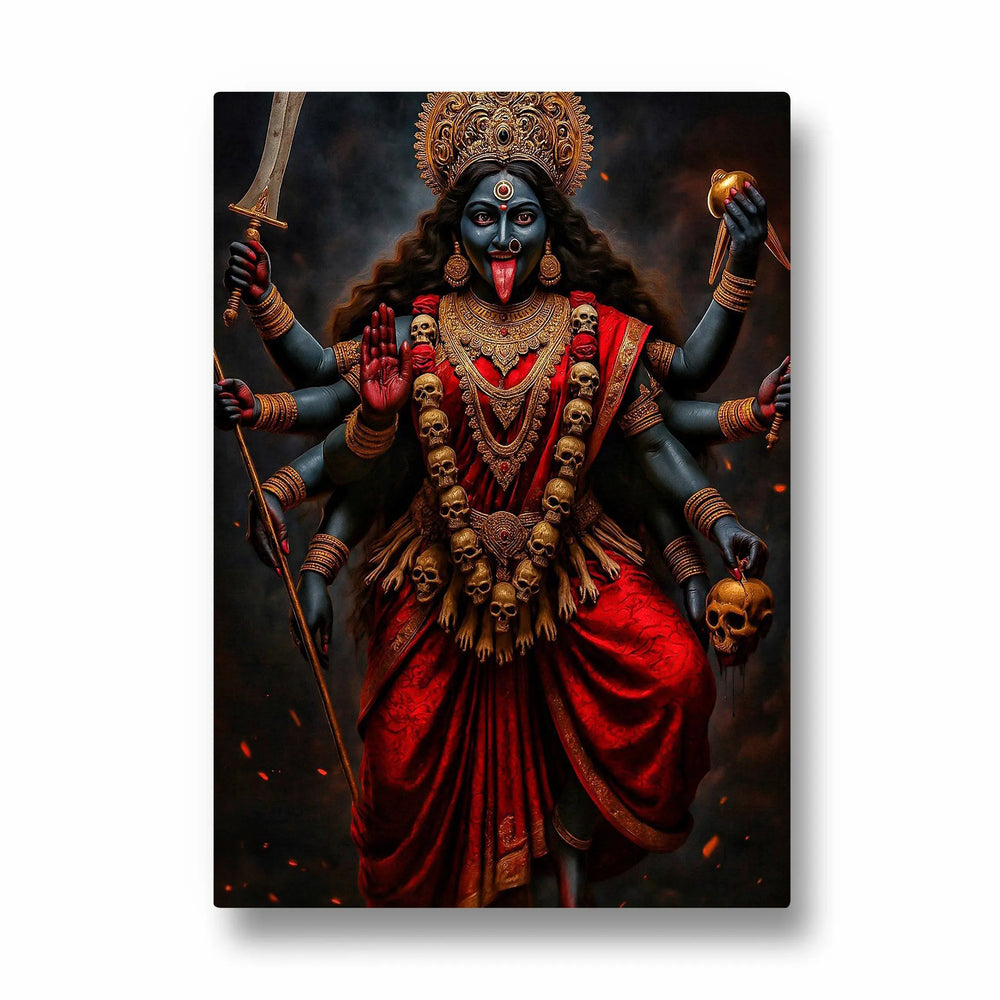 Kali Mahavidya Rakta Saree