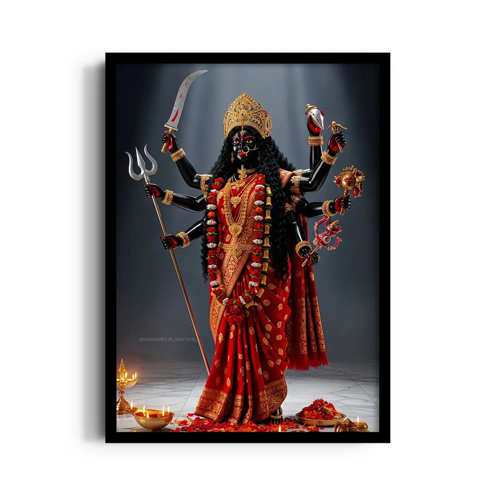 Kali Murti Shringar Deepam
