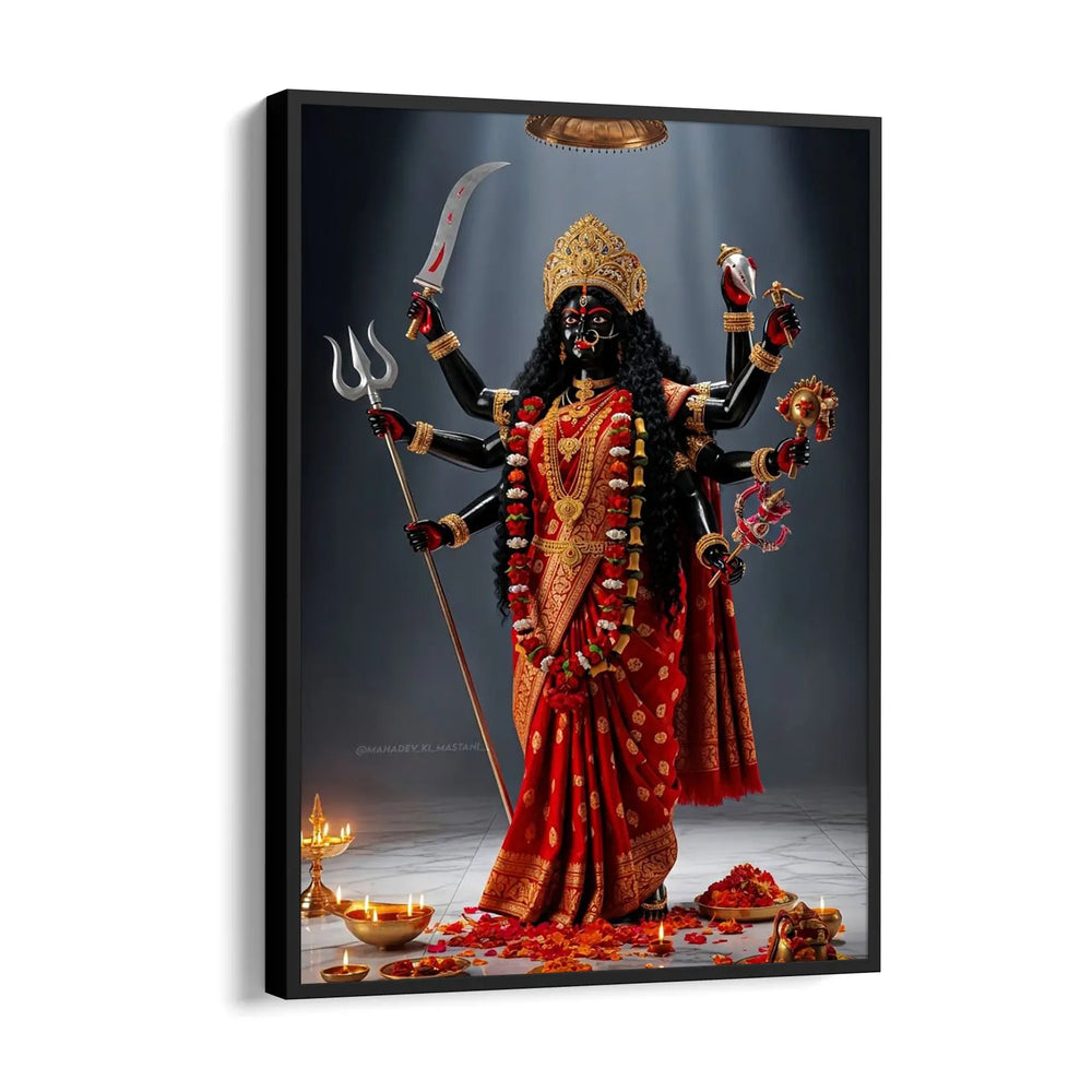 Kali Murti Shringar Deepam