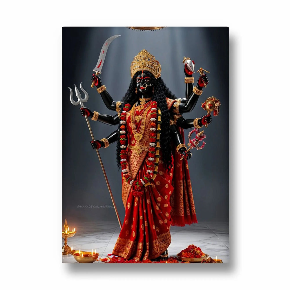 Kali Murti Shringar Deepam