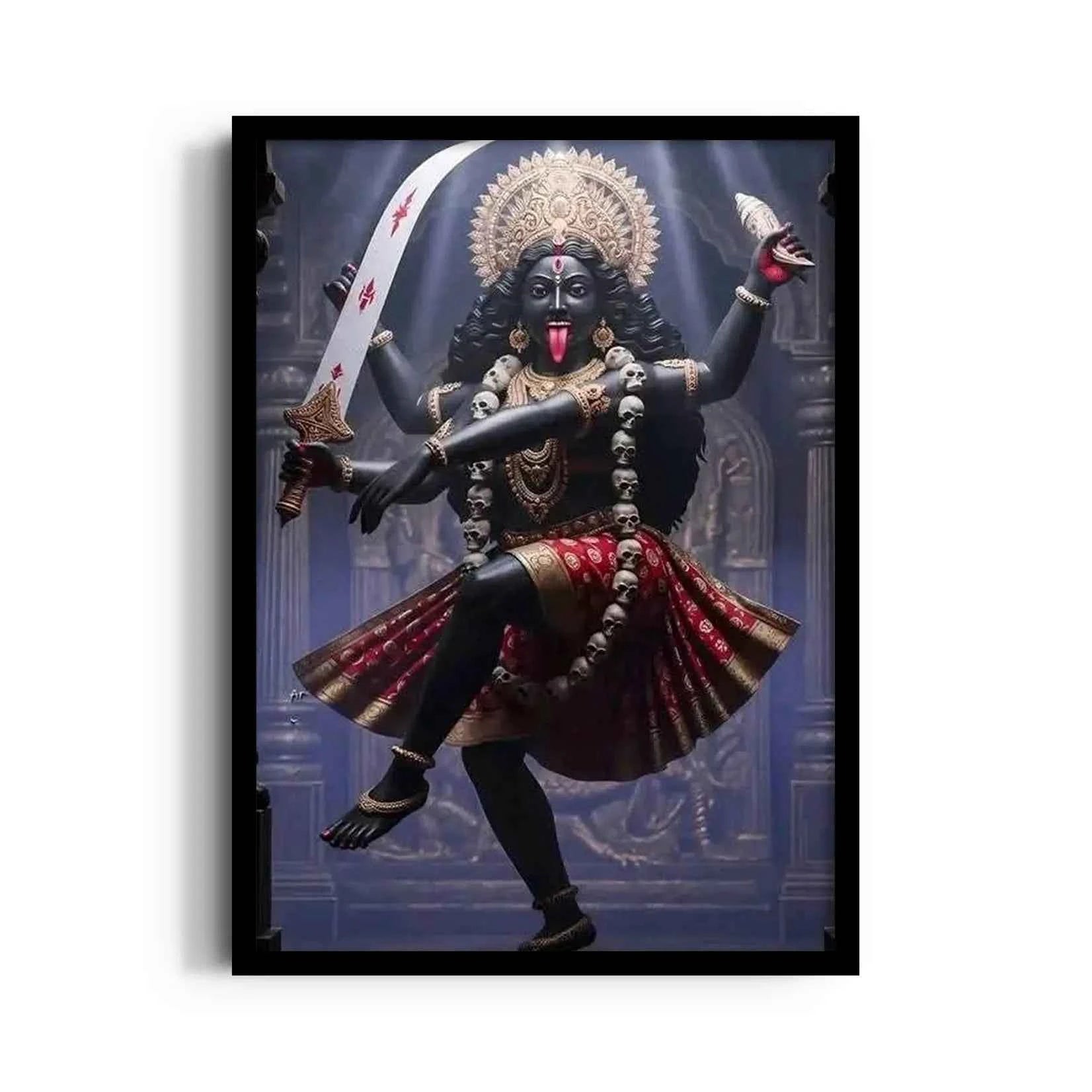 Kali Nritya Khadga Shankha