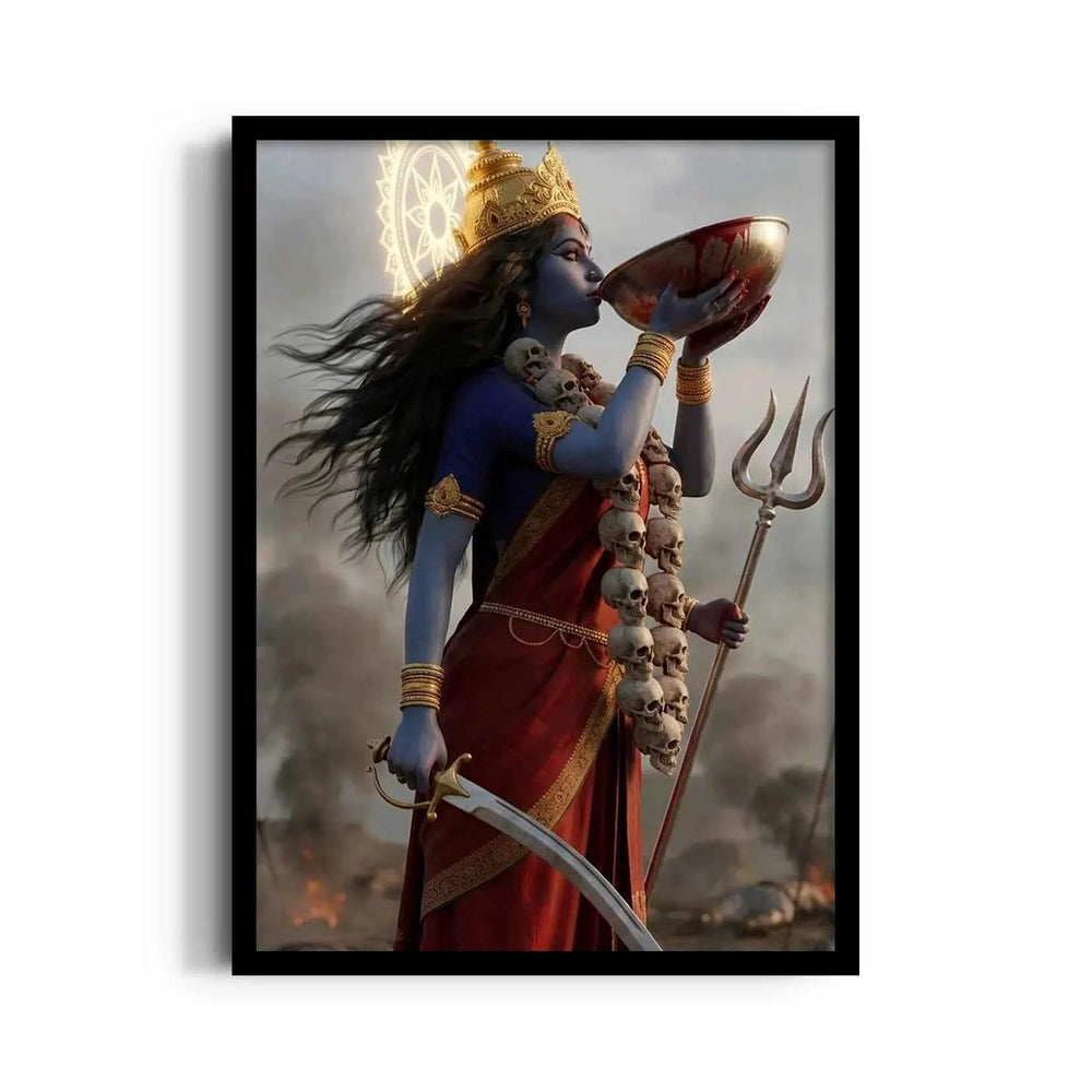 Kali Rakta Patra Trishula Dharini