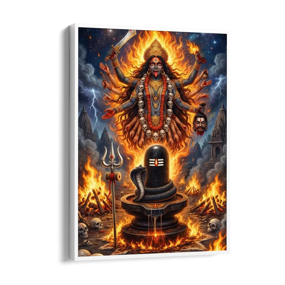 Kali Shmashana Linga Agni