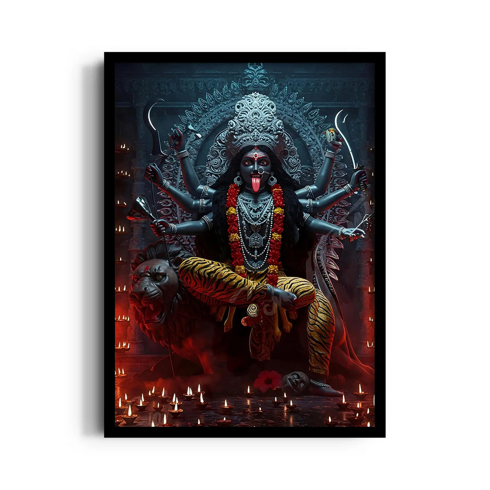 Kali Simhasana Garbha Griha