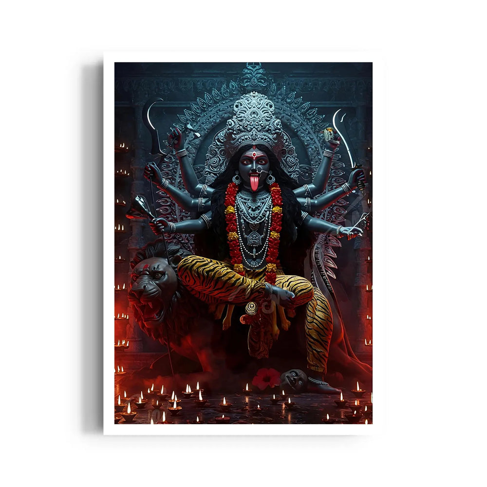 Kali Simhasana Garbha Griha