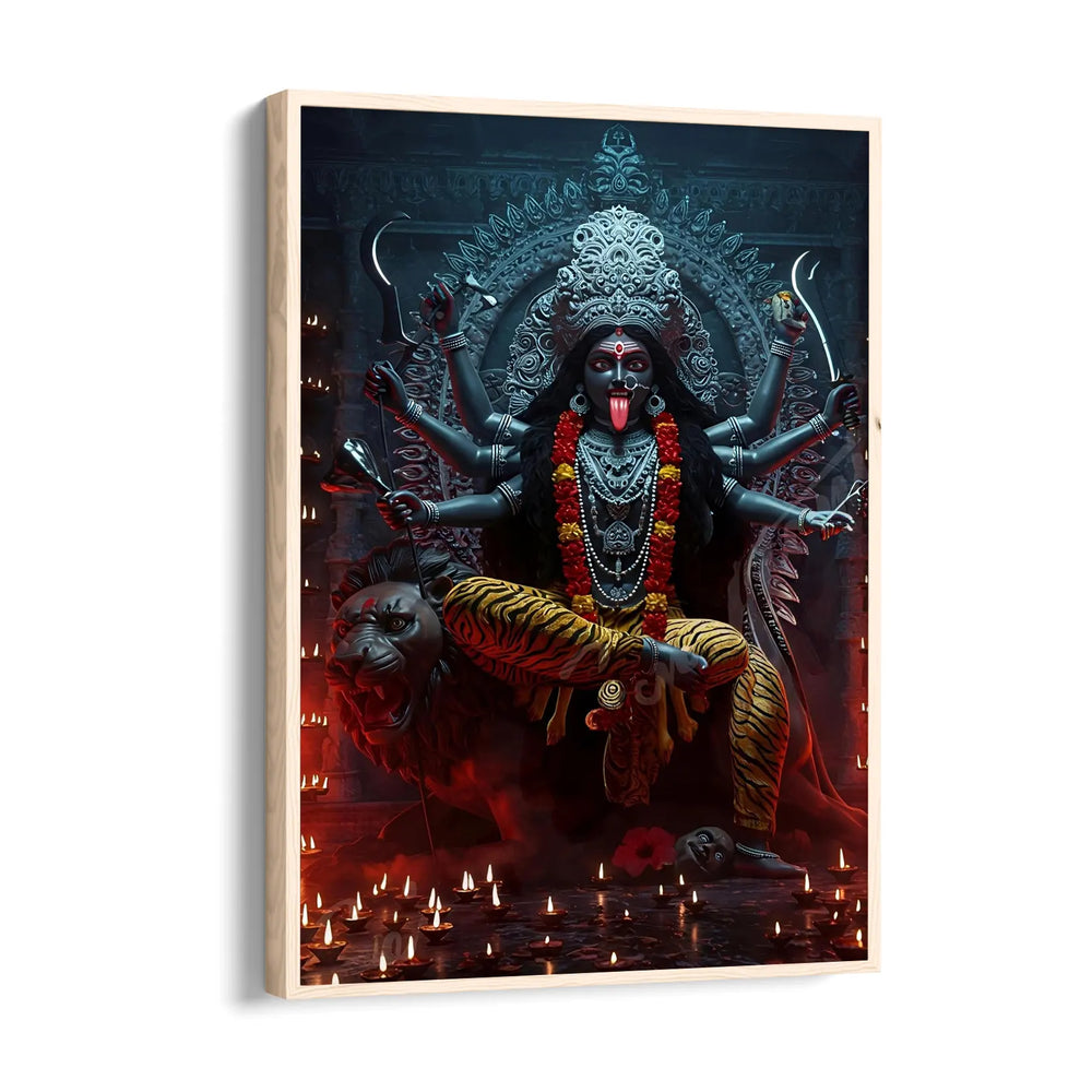 Kali Simhasana Garbha Griha