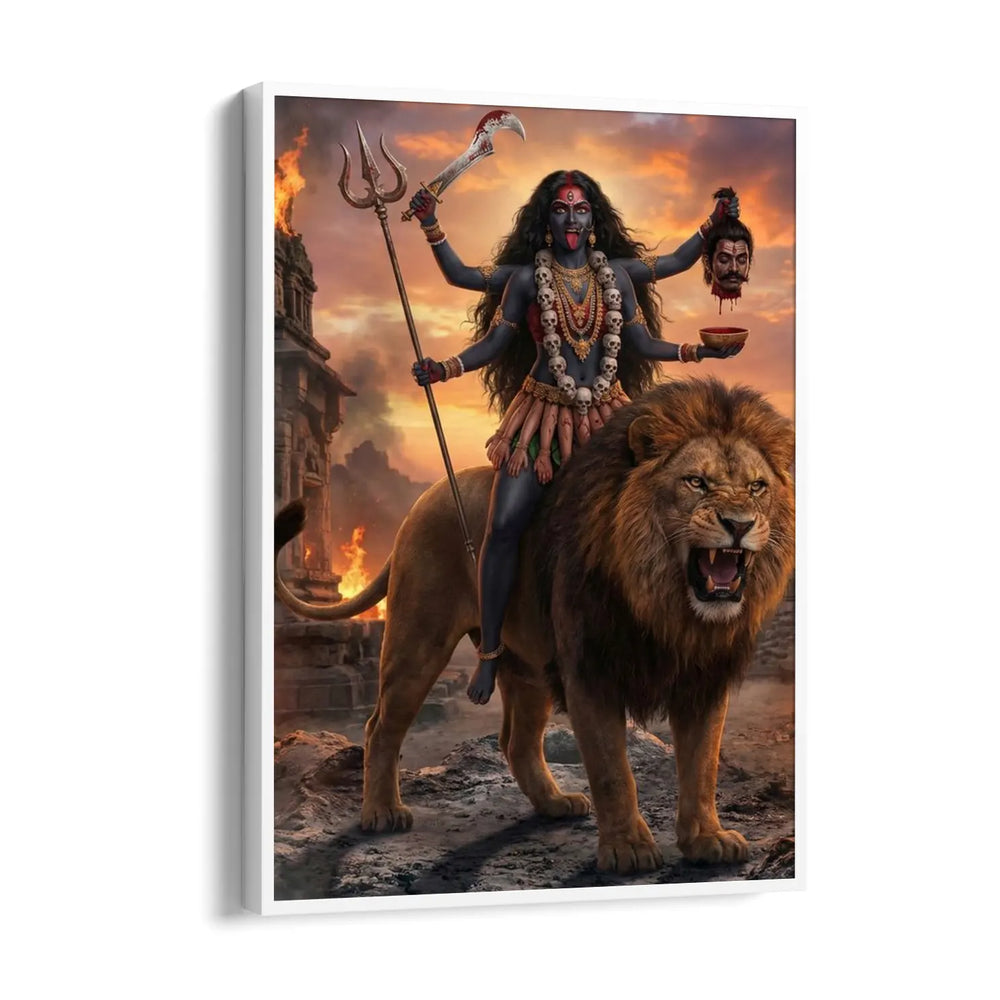 Kali Simhavahini Trishula Dharini