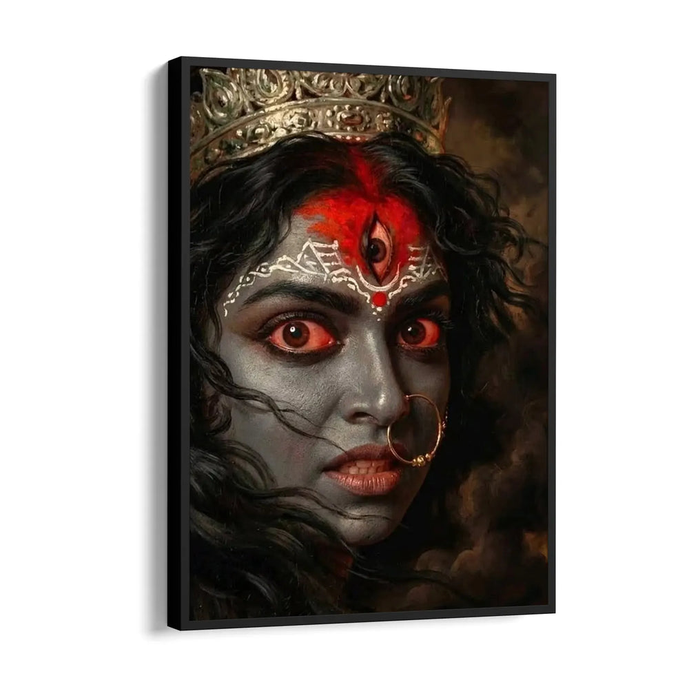 Kali Trinetra Krodha Drishti