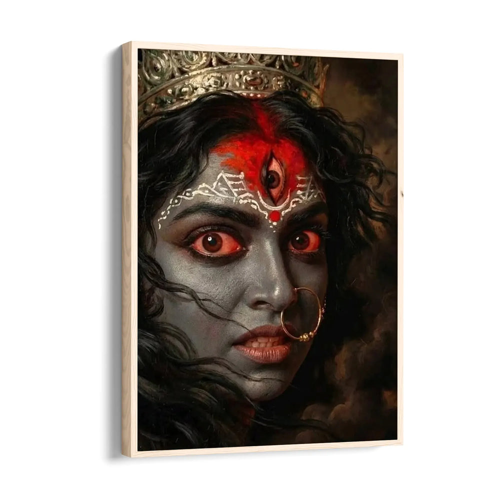 Kali Trinetra Krodha Drishti