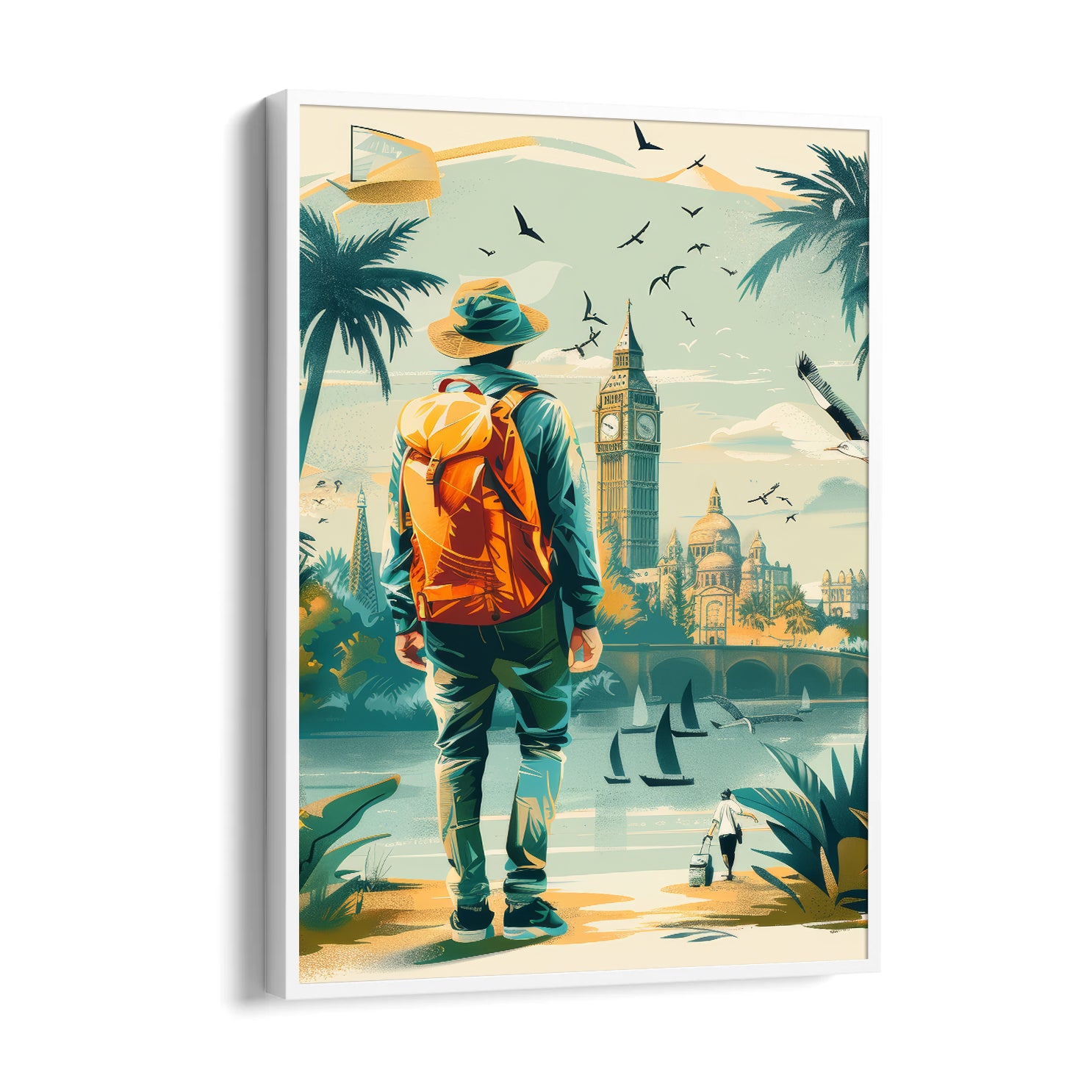 Landmark Wanderer Quest - Travel Wall Art