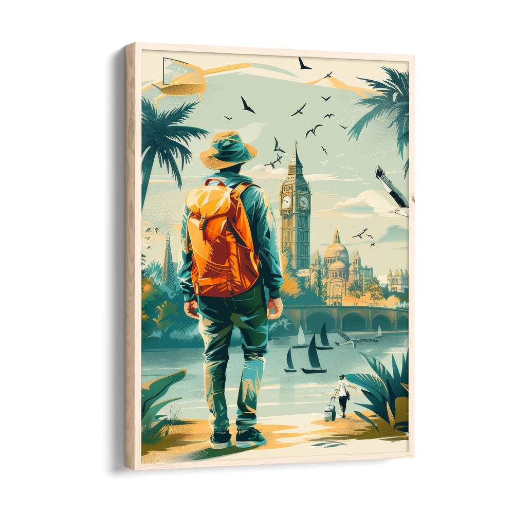 Landmark Wanderer Quest - Travel Wall Art