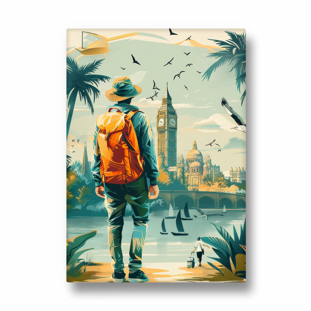 Landmark Wanderer Quest - Travel Wall Art