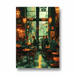 Lively Pub Evening – Cozy Bar & Social Scene Wall Art