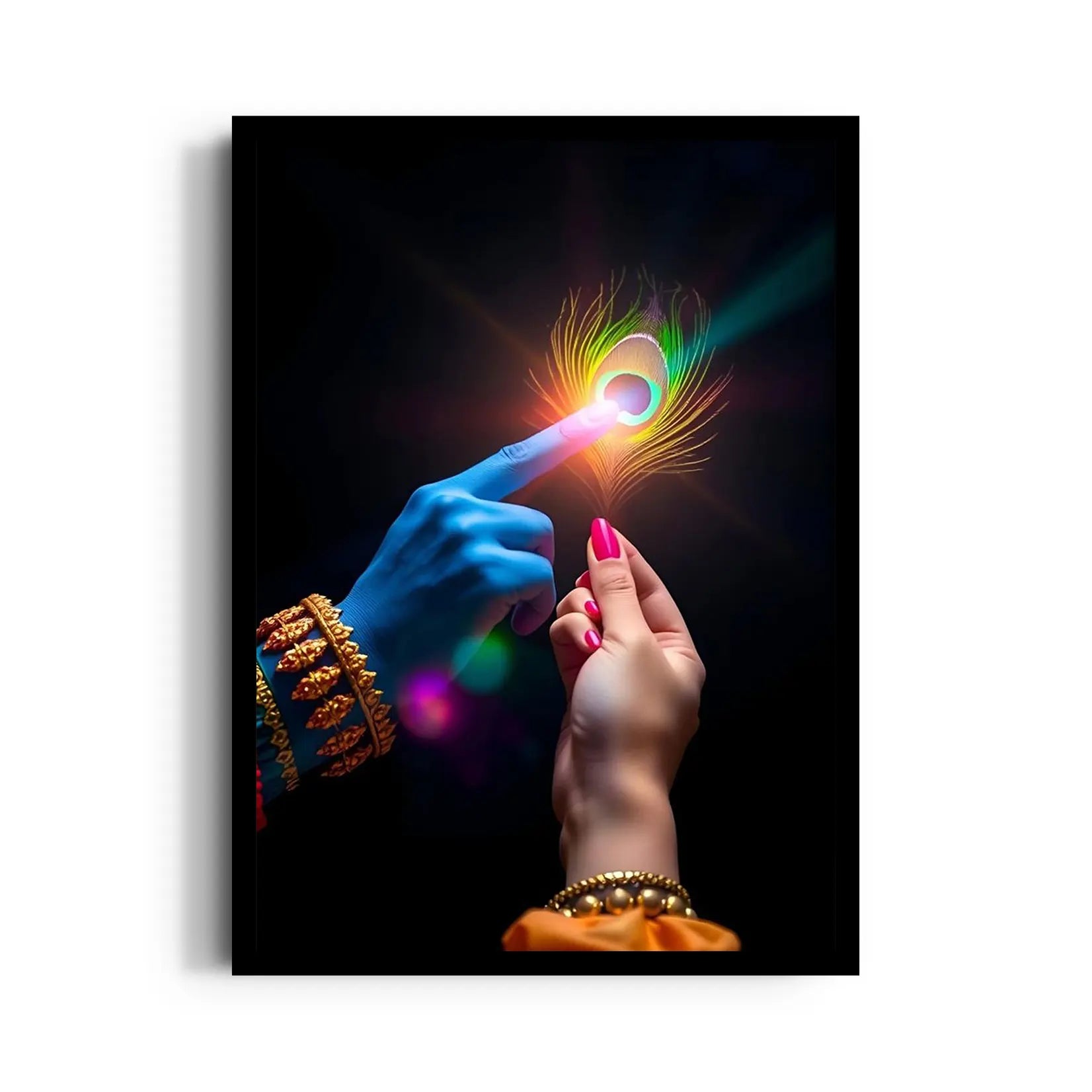 Luminous Bond of the Divine Plume