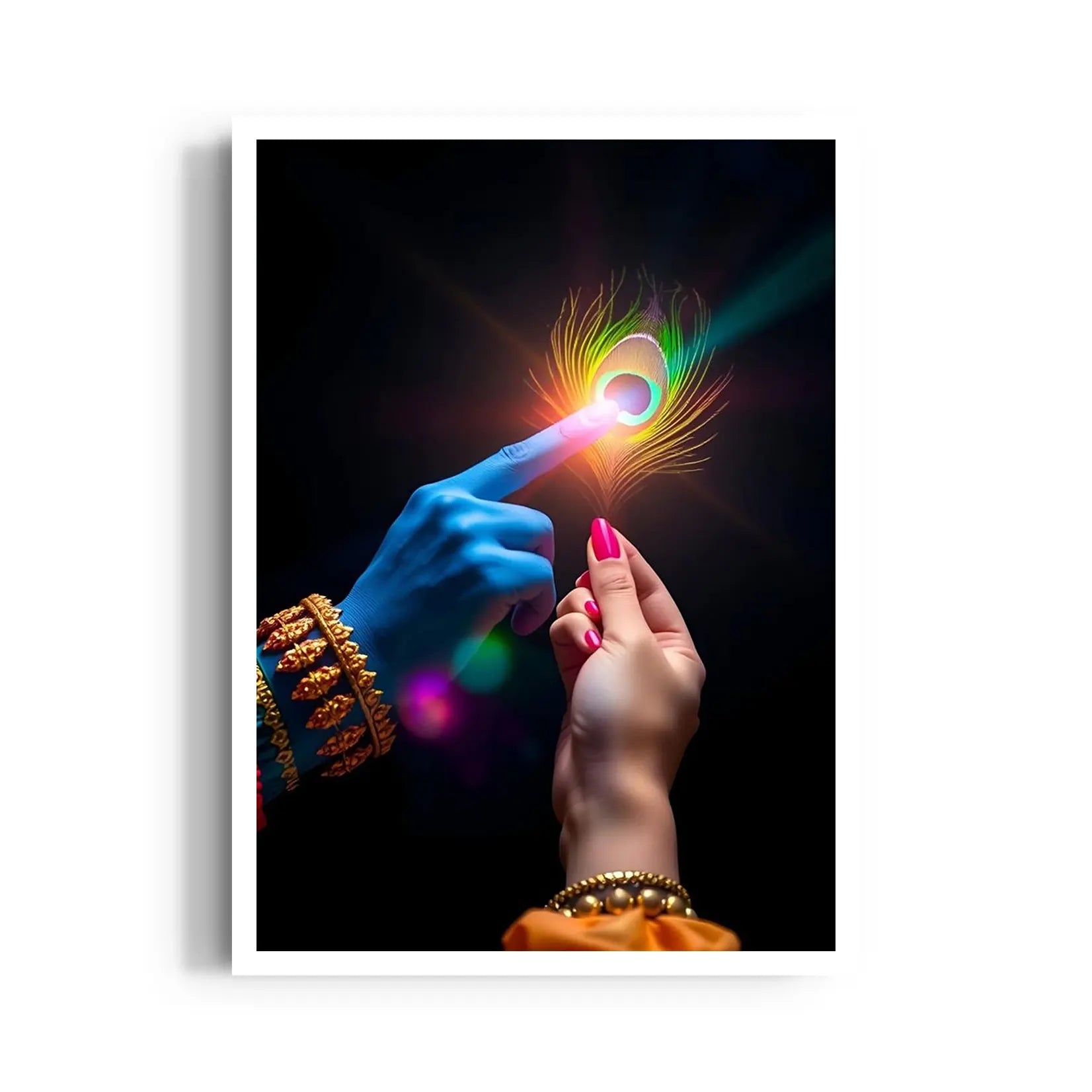 Luminous Bond of the Divine Plume