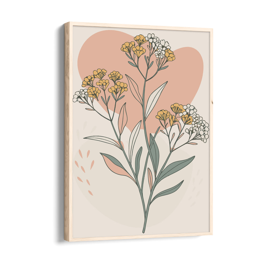 Meadow Heart Wildflower - Botanical Wall Art