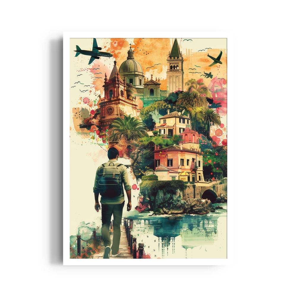 Mediterranean Journey Dreams - Travel Wall Art
