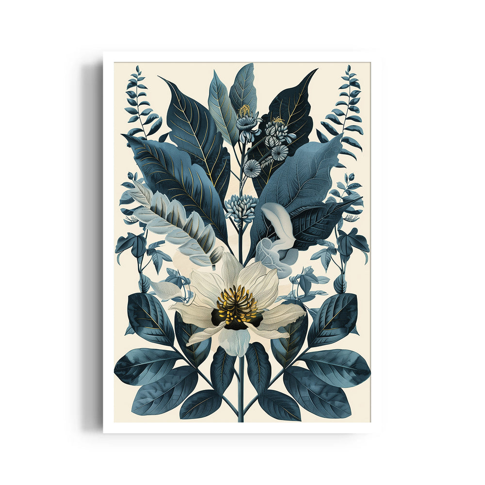 Midnight Botanical Symphony - Botanical Wall Art
