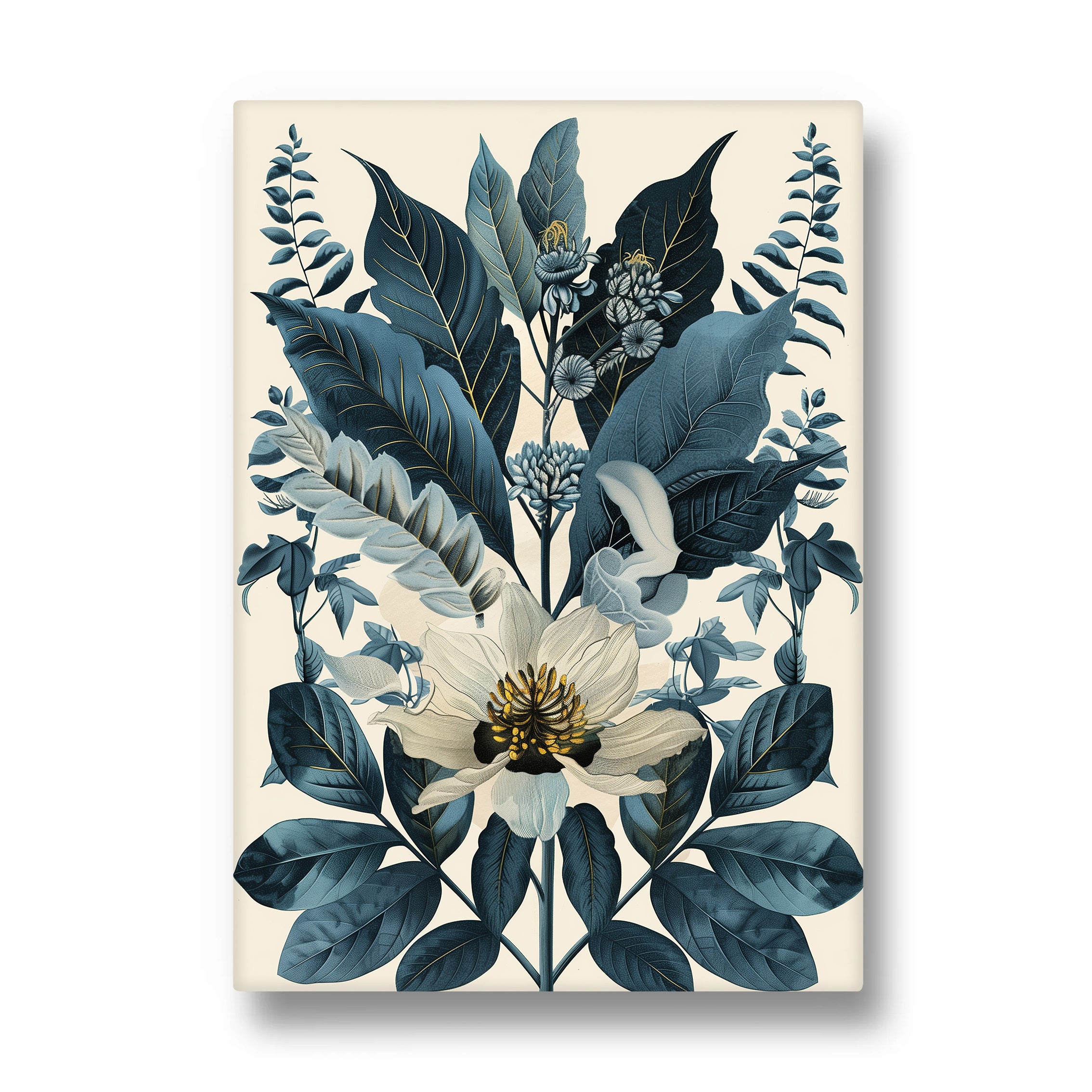 Midnight Botanical Symphony - Botanical Wall Art