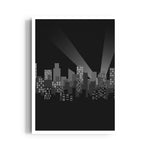 Midnight City Lights - City Wall Art