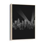 Midnight City Lights - City Wall Art