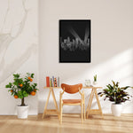 Midnight City Lights - City Wall Art