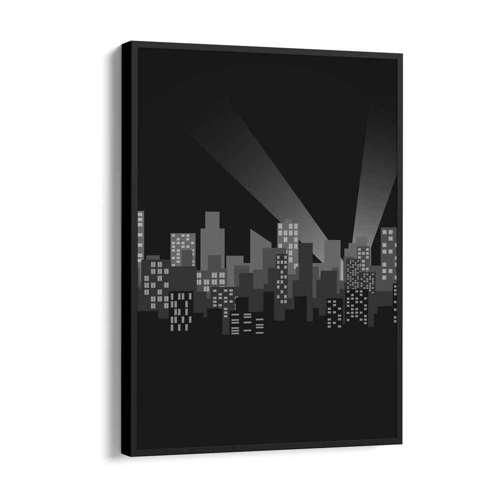 Midnight City Lights - City Wall Art