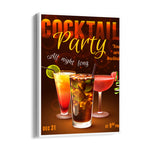 Midnight Cocktail Party - Food & Bar Wall Art - Pillow Fights