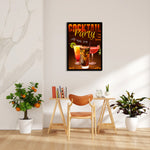 Midnight Cocktail Party - Food & Bar Wall Art - Pillow Fights