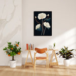 Midnight Ginkgo Bloom - Botanical Wall Art
