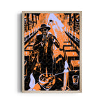 Midnight Jazz Bar Performance - Food & Bar Wall Art - Pillow Fights