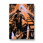 Midnight Jazz Bar Performance - Food & Bar Wall Art - Pillow Fights