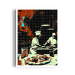 Midnight Kitchen Masters - Food & Bar Wall Art - Pillow Fights