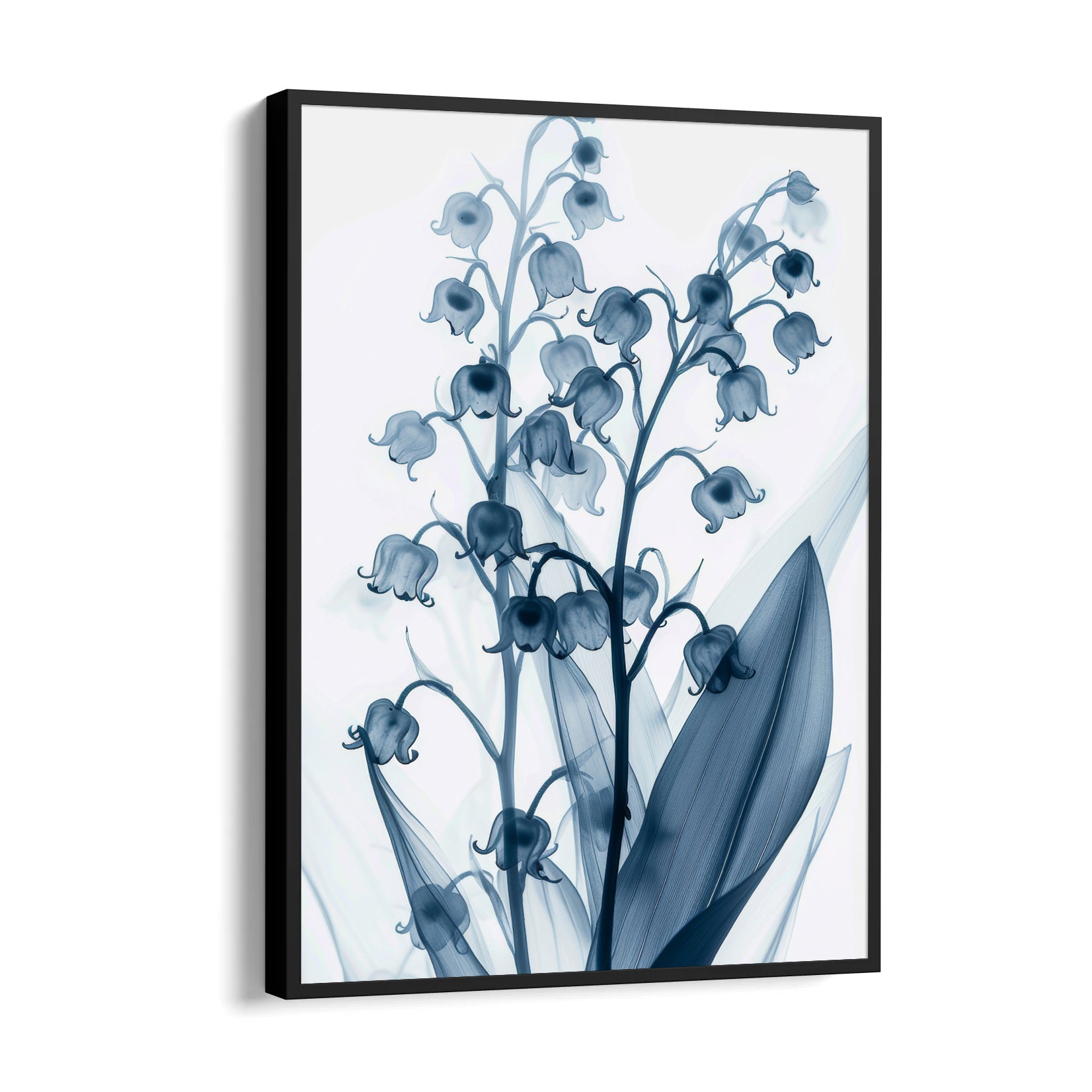 Midnight Lily of the Valley - Botanical Wall Art