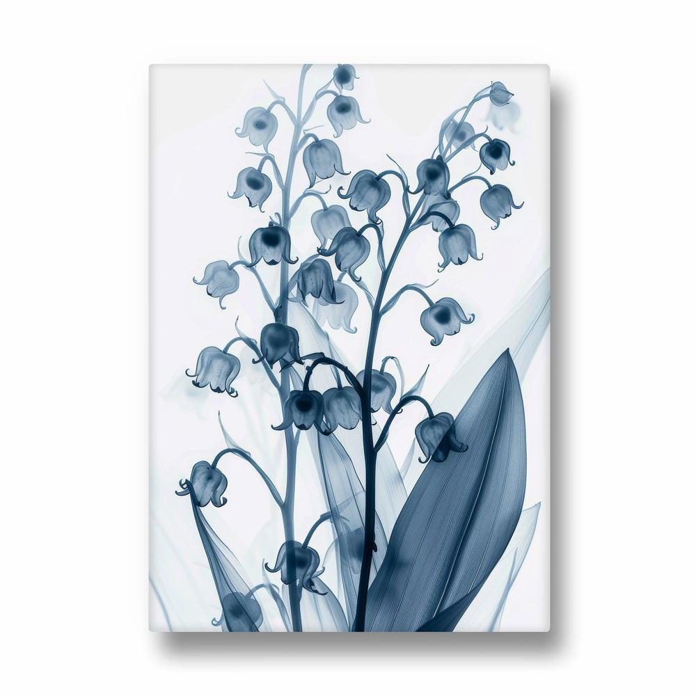 Midnight Lily of the Valley - Botanical Wall Art - Pillow Fights