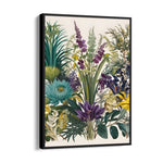 Midnight Oasis Bouquet - Botanical Wall Art