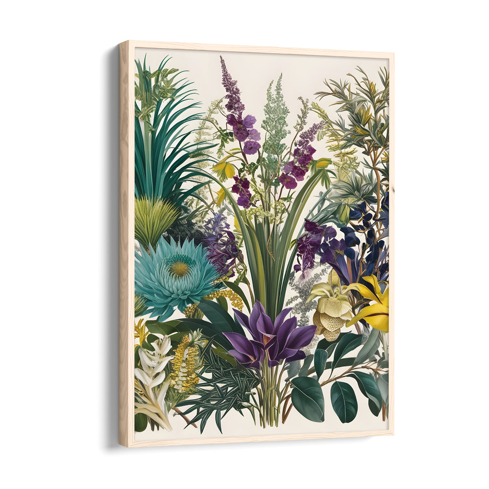 Midnight Oasis Bouquet - Botanical Wall Art