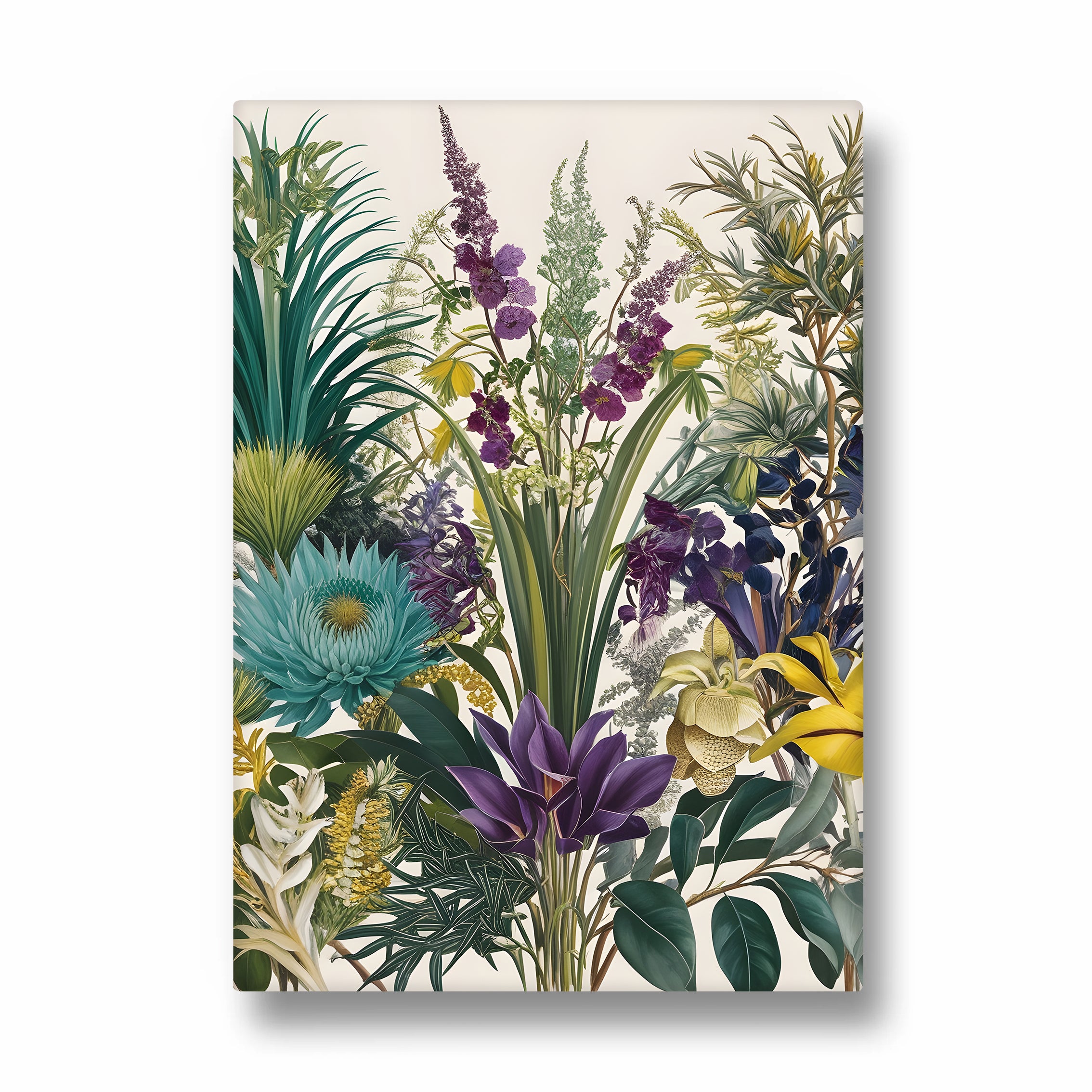 Midnight Oasis Bouquet - Botanical Wall Art