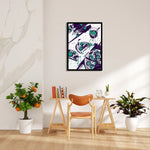 Midnight Pizza & Cocktail - Food & Bar Wall Art