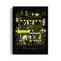 Neon Asian Street Café - Food & Bar Wall Art