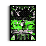 Neon Beach Bar Vibes - Food & Bar Wall Art