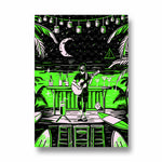 Neon Beach Bar Vibes - Food & Bar Wall Art