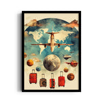 Orbit of Endless Journeys - Travel Wall Art