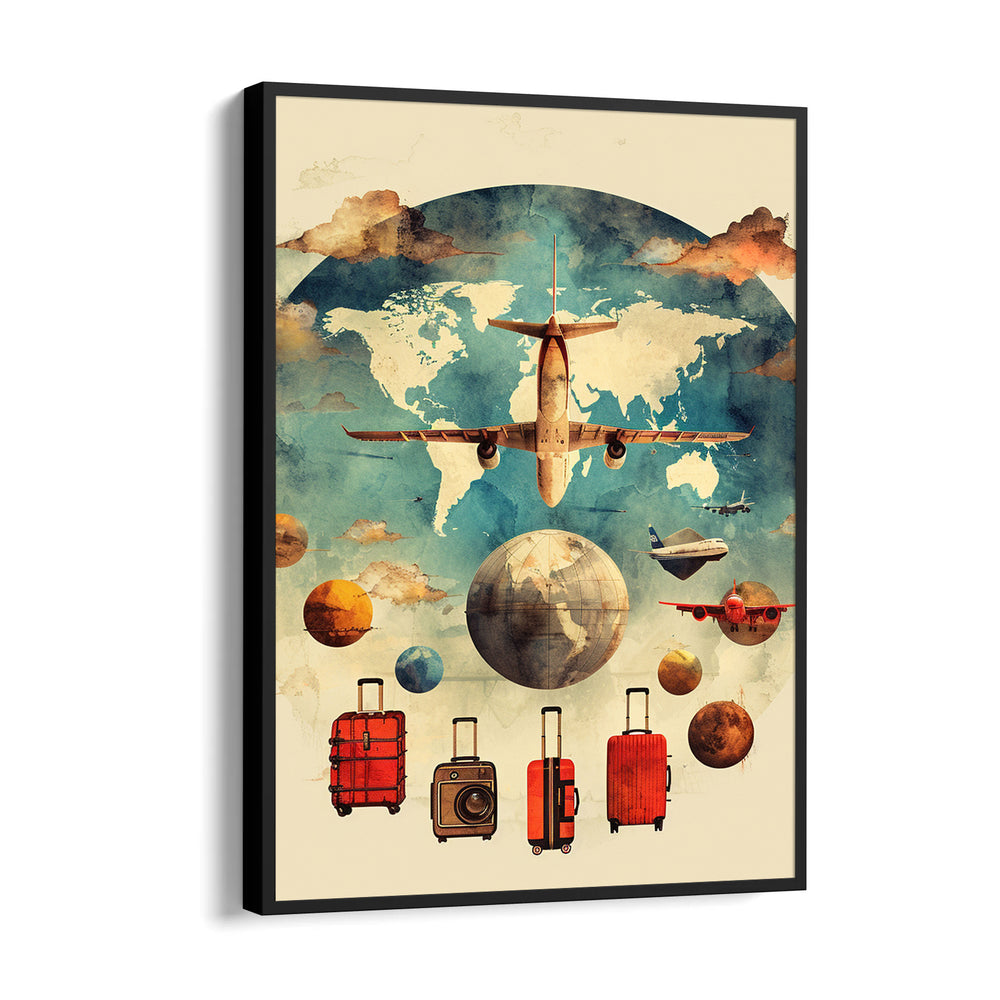 Orbit of Endless Journeys - Travel Wall Art