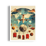 Orbit of Endless Journeys - Travel Wall Art