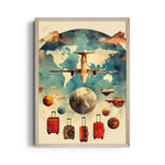 Orbit of Endless Journeys - Travel Wall Art