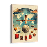 Orbit of Endless Journeys - Travel Wall Art
