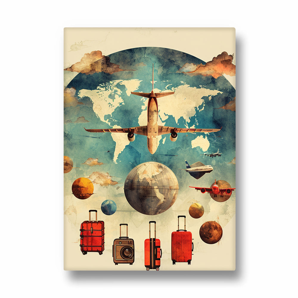 Orbit of Endless Journeys - Travel Wall Art